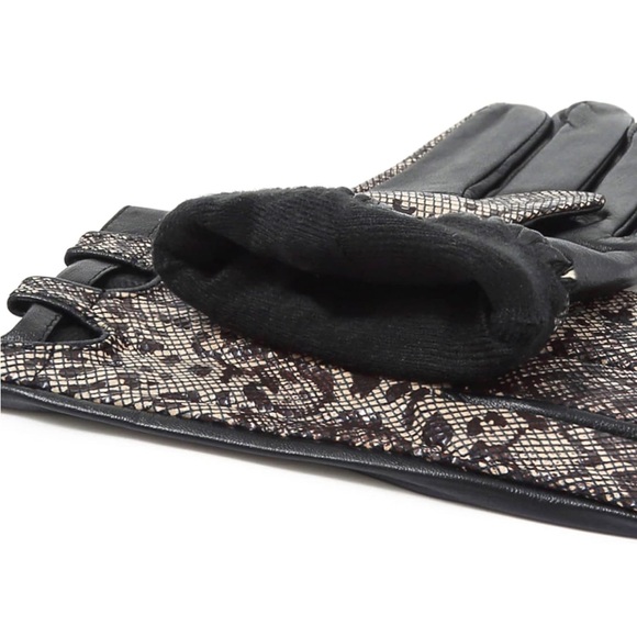 Women’s leather gloves - Picture 4 of 10